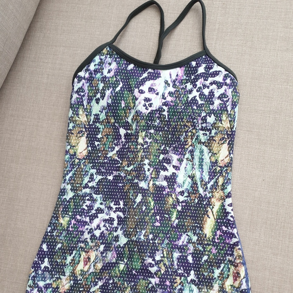 Lululemon Power Y Tank (green)